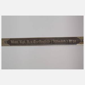 Ulanen Säbel Preußen + Schützenscheibe