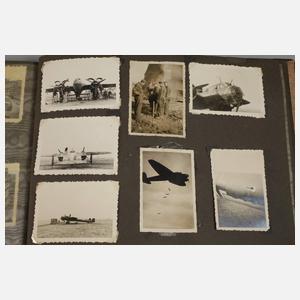 Drei Dienstzeitfotoalben 2. Weltkrieg