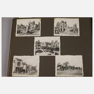 Drei Dienstzeitfotoalben 2. Weltkrieg