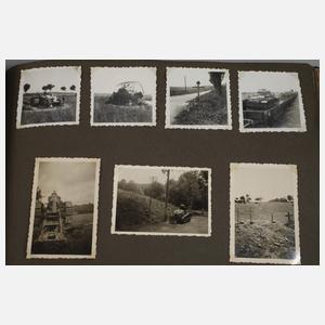 Drei Dienstzeitfotoalben 2. Weltkrieg
