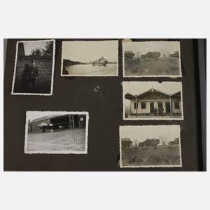 Drei Dienstzeitfotoalben 2. Weltkrieg