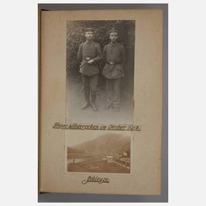 Dienstzeitfotoalbum 1. Weltkrieg