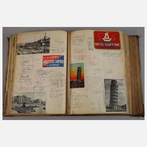Reise- und Andenkenalbum Italien
