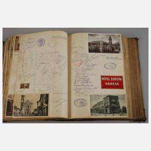 Reise- und Andenkenalbum Italien