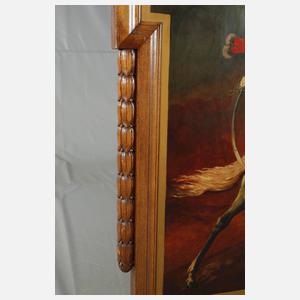 Offizier der Gardejäger beim Angriff