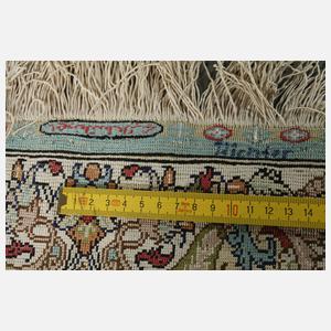 Drei kleine Seidenteppiche