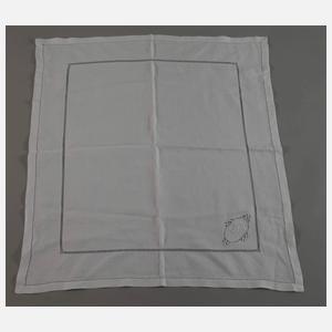 Tafelgarnitur Weißstickerei