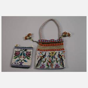 Konvolut Perltaschen