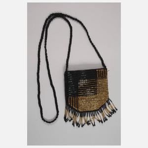 Konvolut Perlstickerei