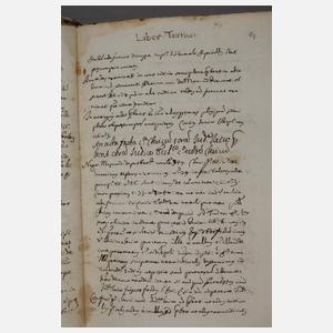 Drei Handschriften 17./18. Jh.