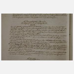 Drei Handschriften 17./18. Jh.