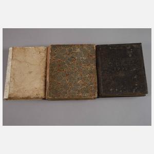 Drei Handschriften 17./18. Jh.