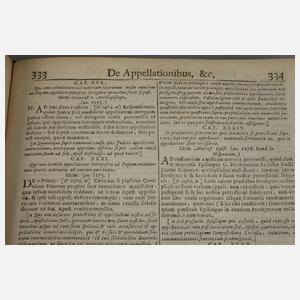 Corpus Juris Canonici 1717