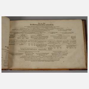 Hübners Tabellen 1712