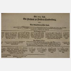 Hübners Tabellen 1712