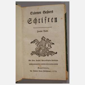 Salomon Geßners Schriften 1775