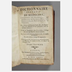 Dictionnaire Portatif de Médicine