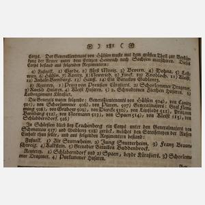 Geschichte des Krieges 1761