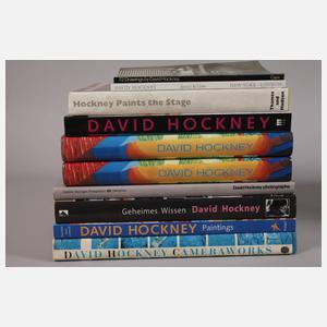 Große Sammlung Fachliteratur David Hockney