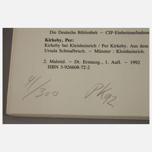Zwei Bände Per Kirkeby