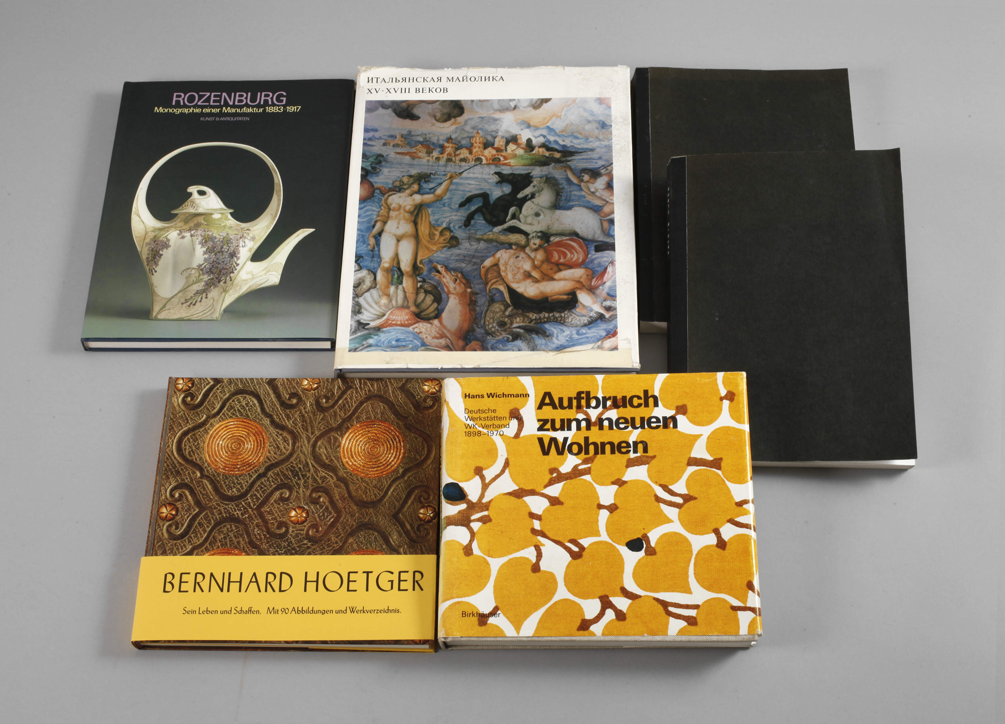 Konvolut Fachliteratur Jugendstil