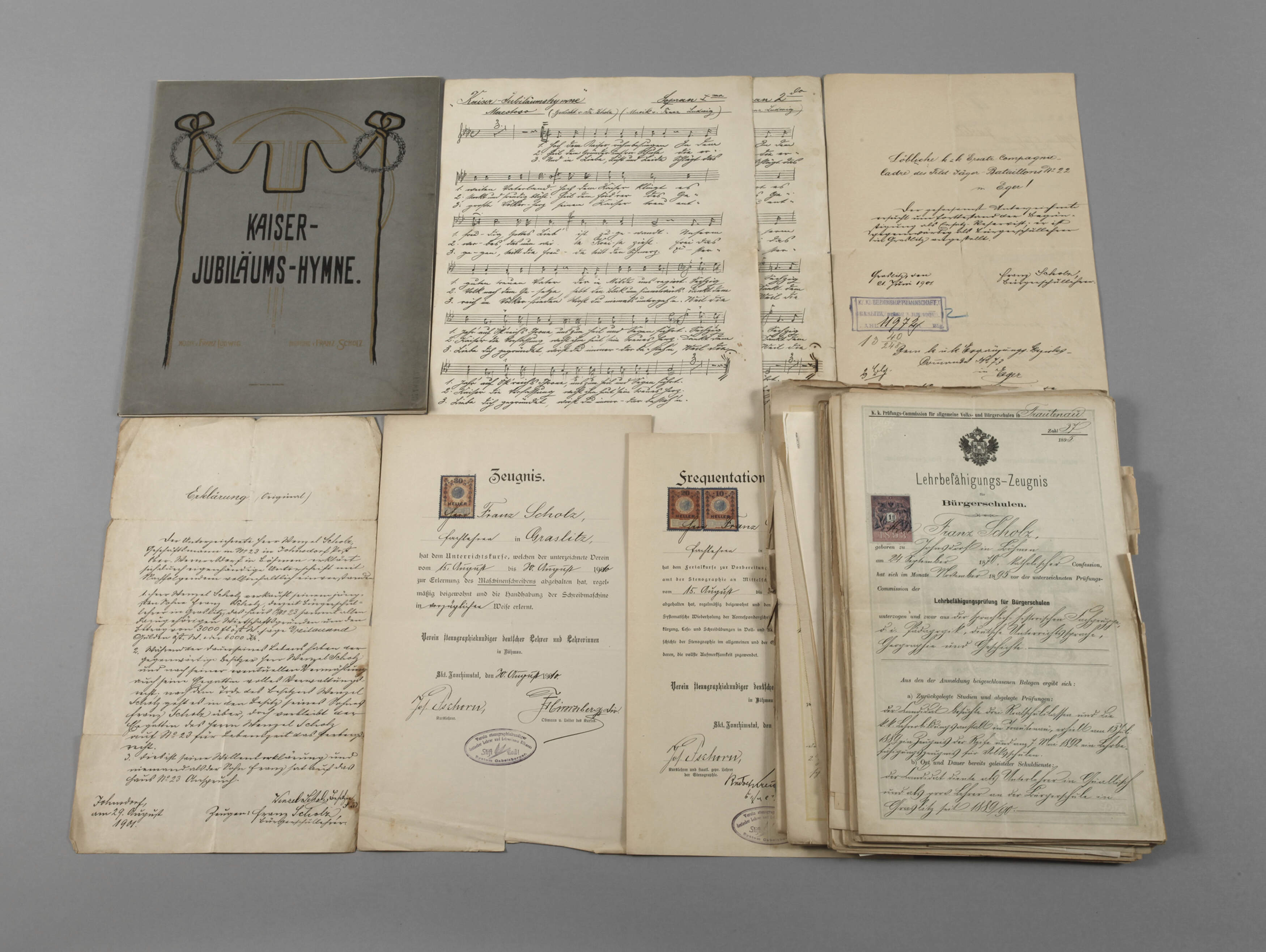 Urkunden- und Zeugnisnachlass k. u. k. Monarchie