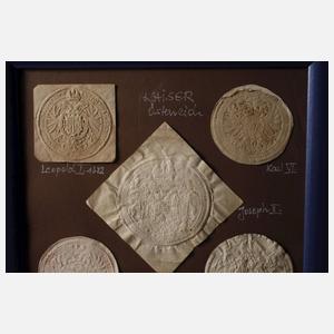 Sammlung kaiserlicher Papiersiegel