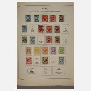 Briefmarkensammlung Besatzungszonen