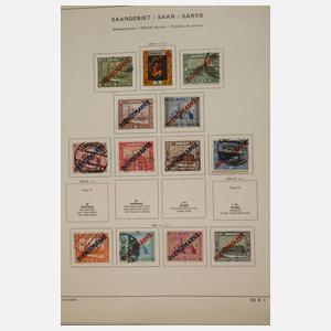 Briefmarkensammlung Besatzungszonen