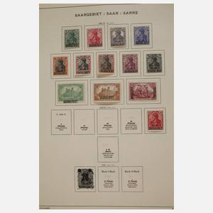 Briefmarkensammlung Besatzungszonen