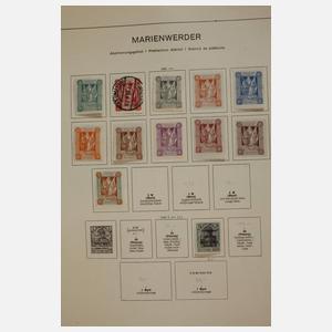 Briefmarkensammlung Besatzungszonen