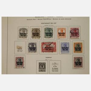 Briefmarkensammlung Besatzungszonen