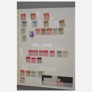 Briefmarkensammlung Besatzungszonen
