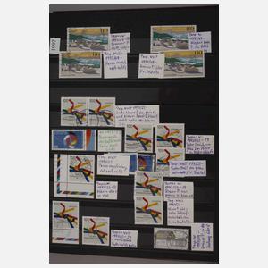 Briefmarkensammlung Spezialmarken BRD und Berlin
