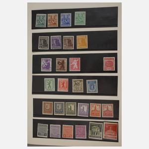 Briefmarkensammlung BRD und DDR