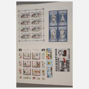 Briefmarkensammlung BRD und DDR