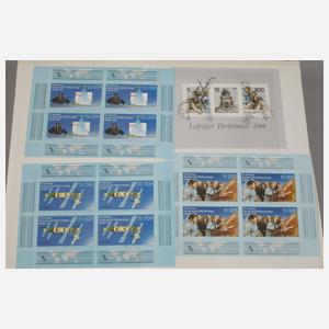 Briefmarkensammlung BRD und DDR