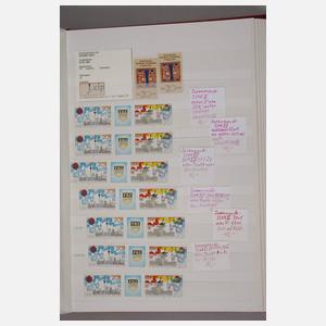 Briefmarkensammlung Spezialmarken DDR
