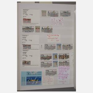 Briefmarkensammlung Spezialmarken DDR