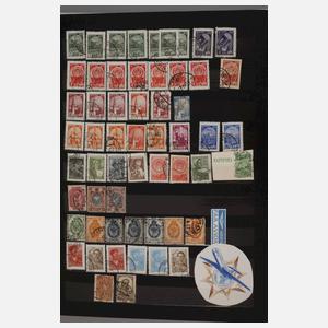 Briefmarkensammlung Russland