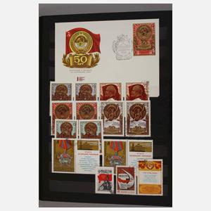 Briefmarkensammlung Russland