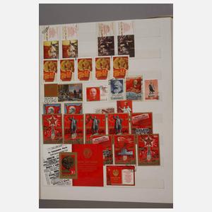 Briefmarkensammlung Russland