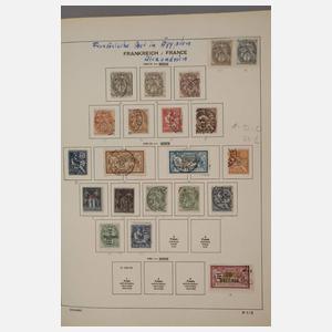 Briefmarkensammlung Frankreich
