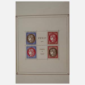 Briefmarkensammlung Frankreich