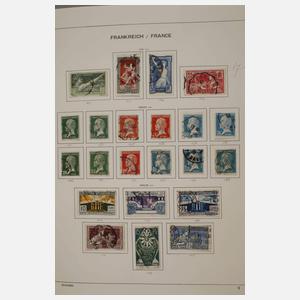 Briefmarkensammlung Frankreich