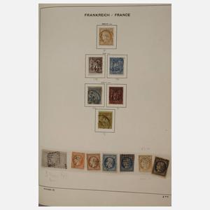 Briefmarkensammlung Frankreich