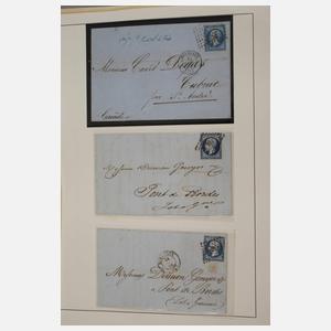 Briefmarkensammlung Frankreich