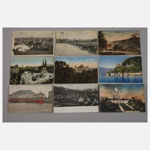 Sammlung Post- und Ansichtskarten