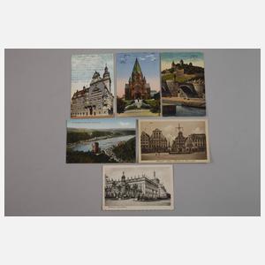 Sammlung Post- und Ansichtskarten
