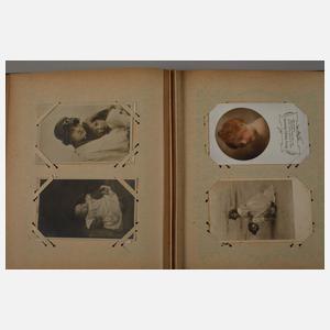 Postkartenalbum Kinder- und Frauenmotive
